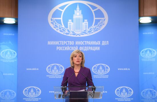 Russia Zakharova Briefing