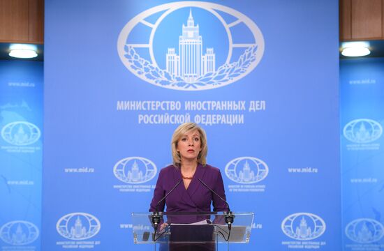 Russia Zakharova Briefing