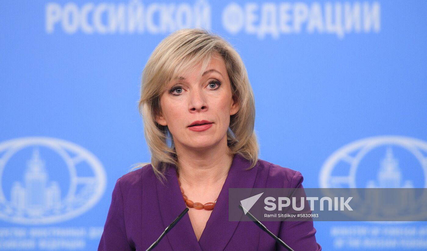 Russia Zakharova Briefing