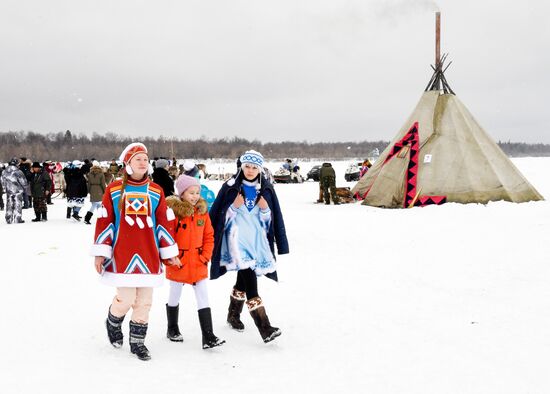 Russia Reindeer Herder Day 