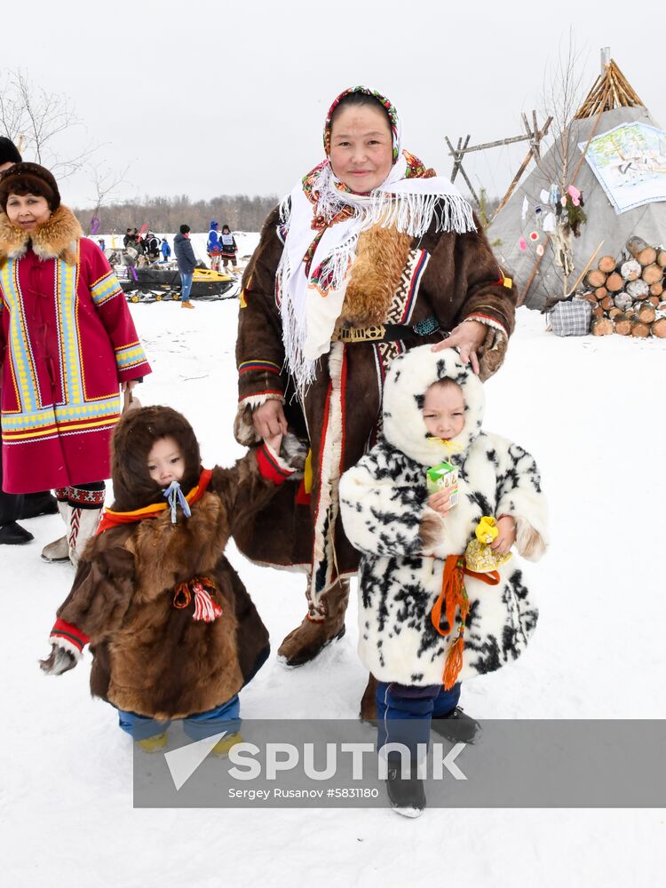 Russia Reindeer Herder Day 