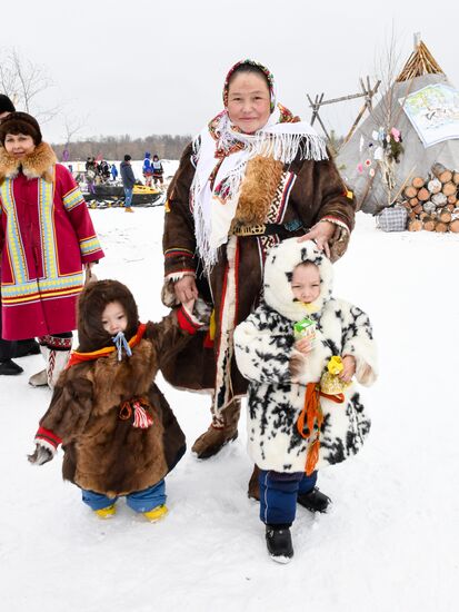 Russia Reindeer Herder Day 