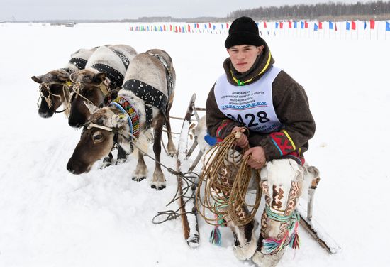 Russia Reindeer Herder Day 