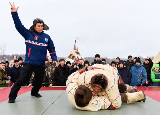 Russia Reindeer Herder Day 