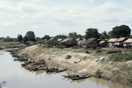 Kampuchean village