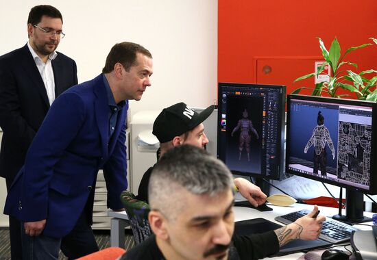 Russia Medvedev Internet