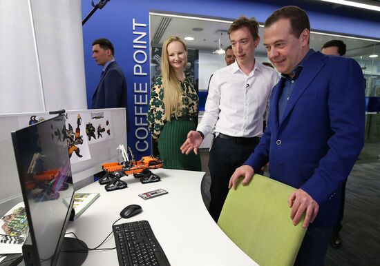 Russia Medvedev Internet