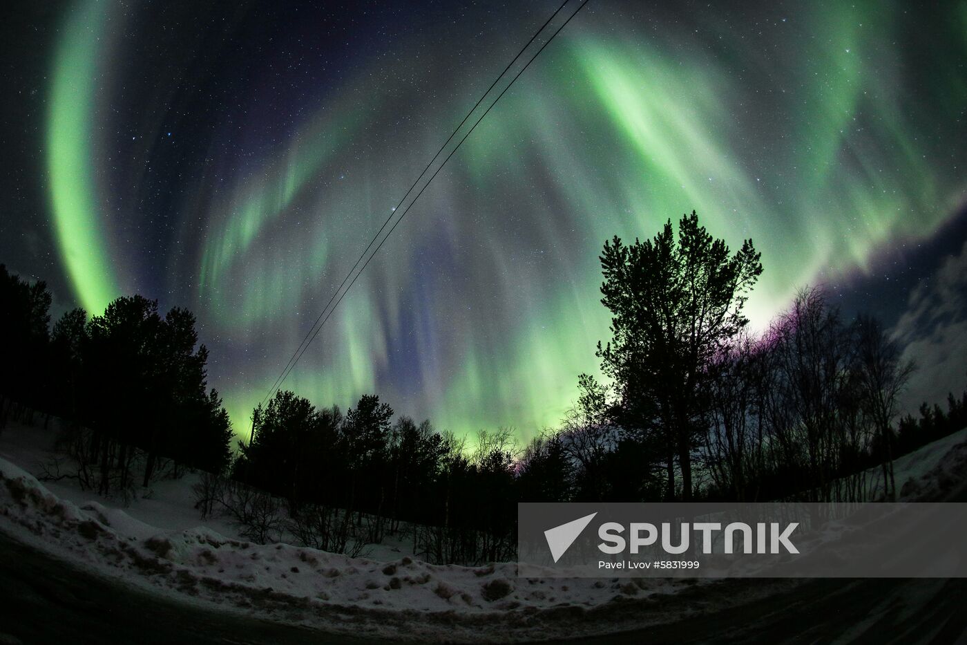 Russia Aurora Borealis