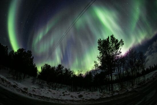 Russia Aurora Borealis