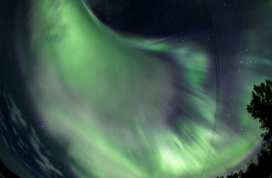 Russia Aurora Borealis
