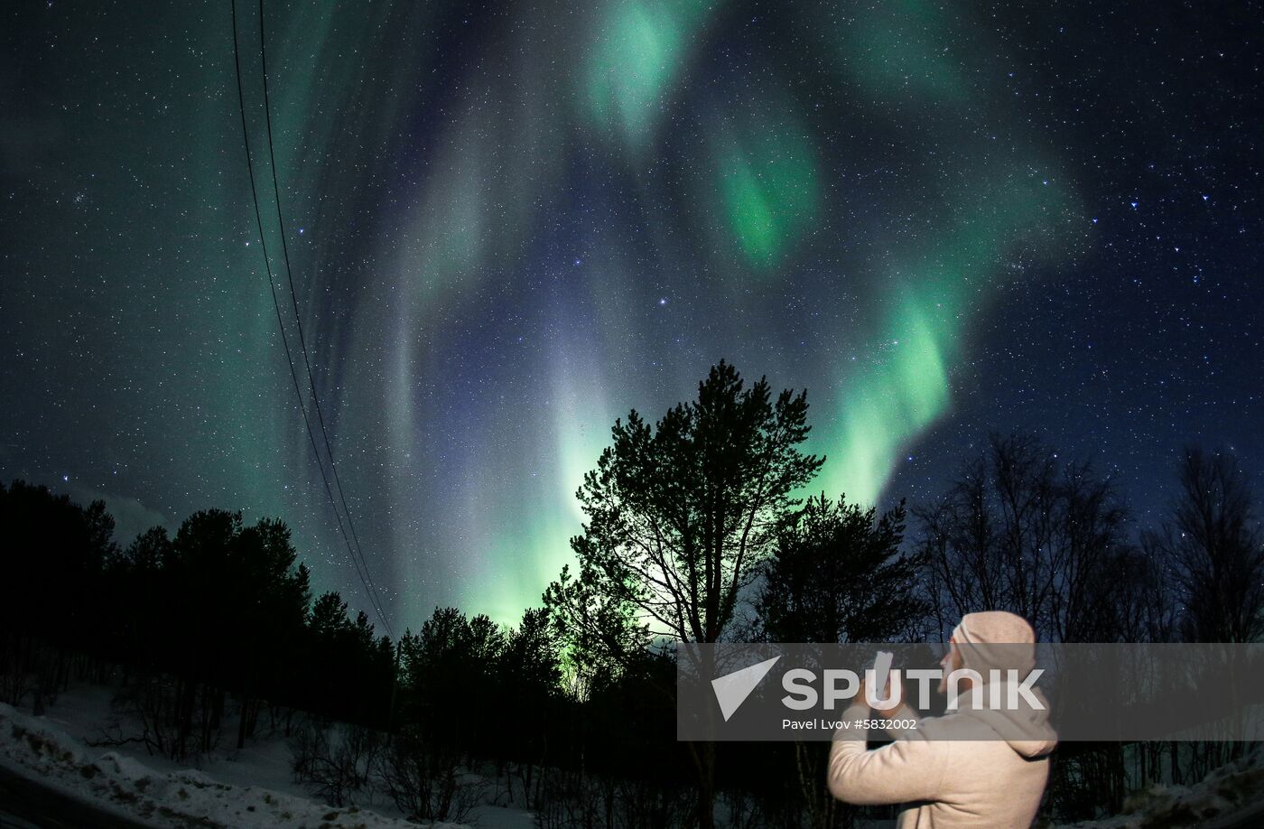 Russia Aurora Borealis