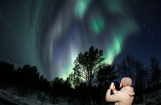 Russia Aurora Borealis