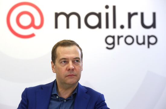 Russia Medvedev Internet