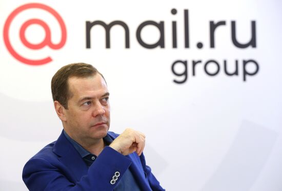 Russia Medvedev Internet