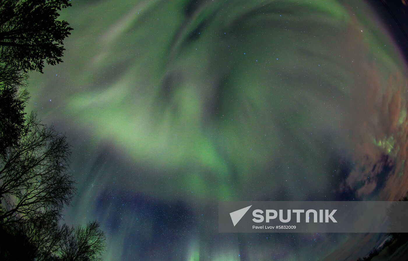 Russia Aurora Borealis