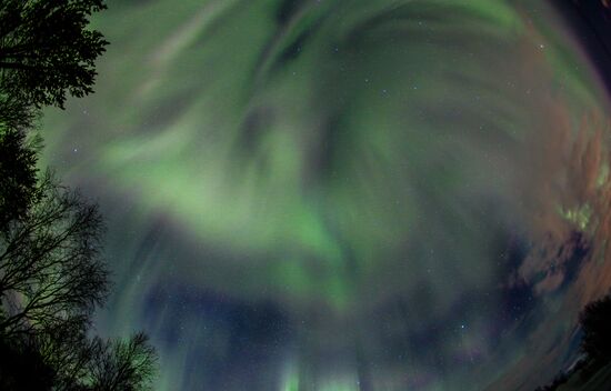 Russia Aurora Borealis