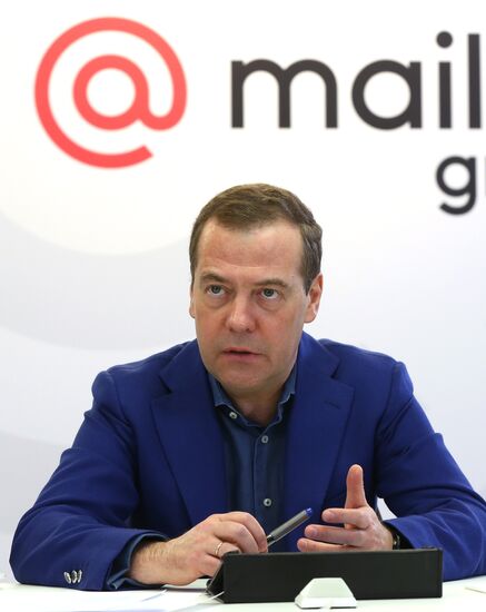 Russia Medvedev Internet