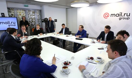 Russia Medvedev Internet