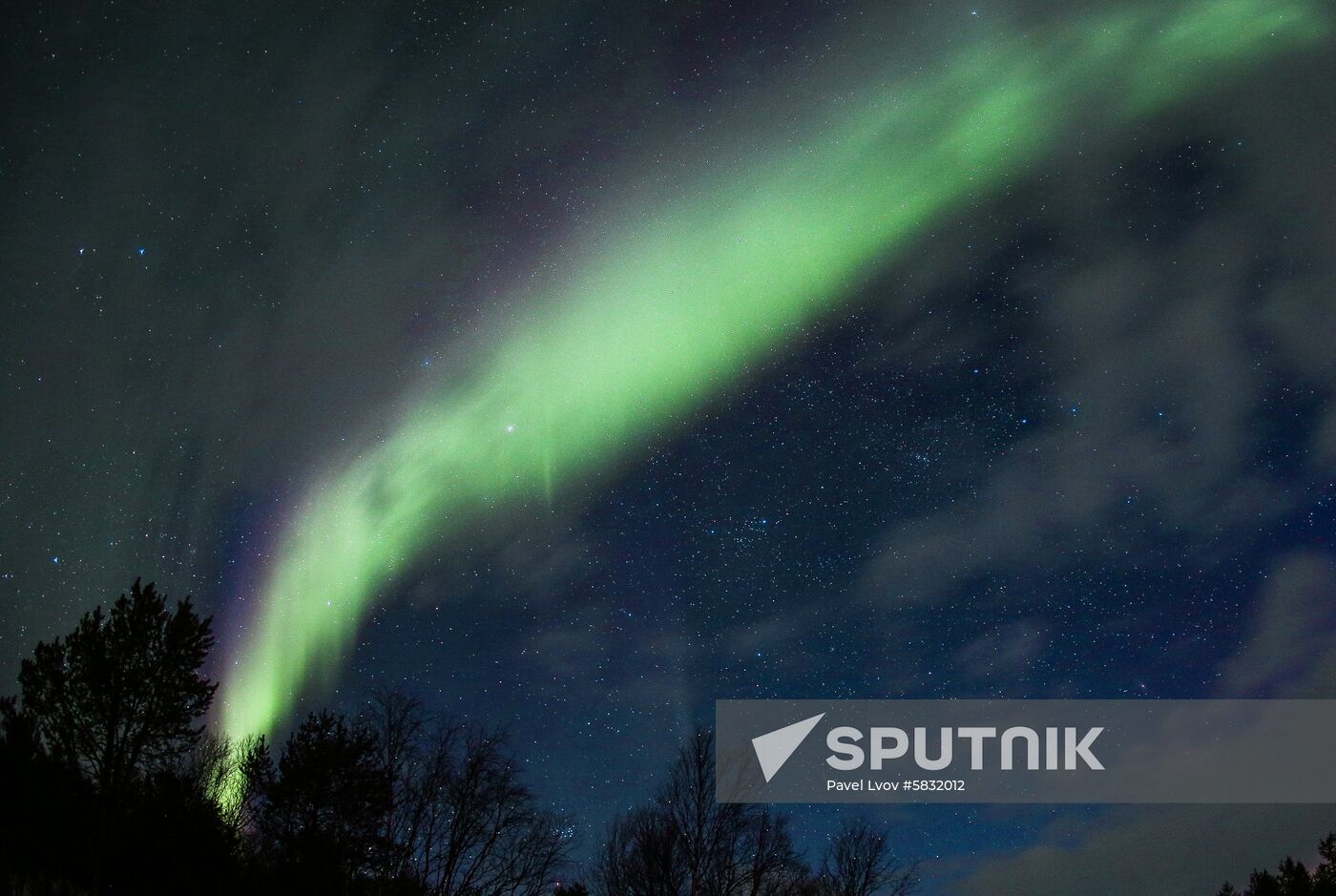 Russia Aurora Borealis