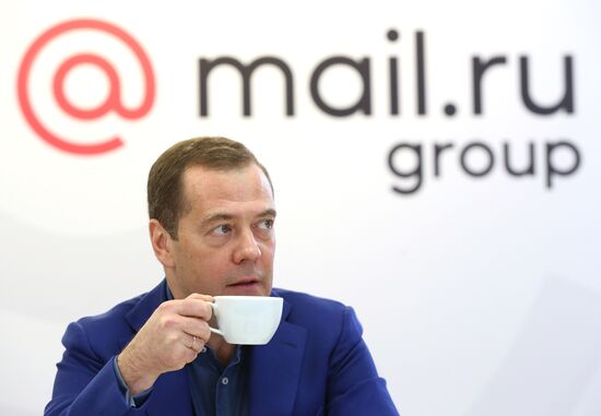 Russia Medvedev Internet