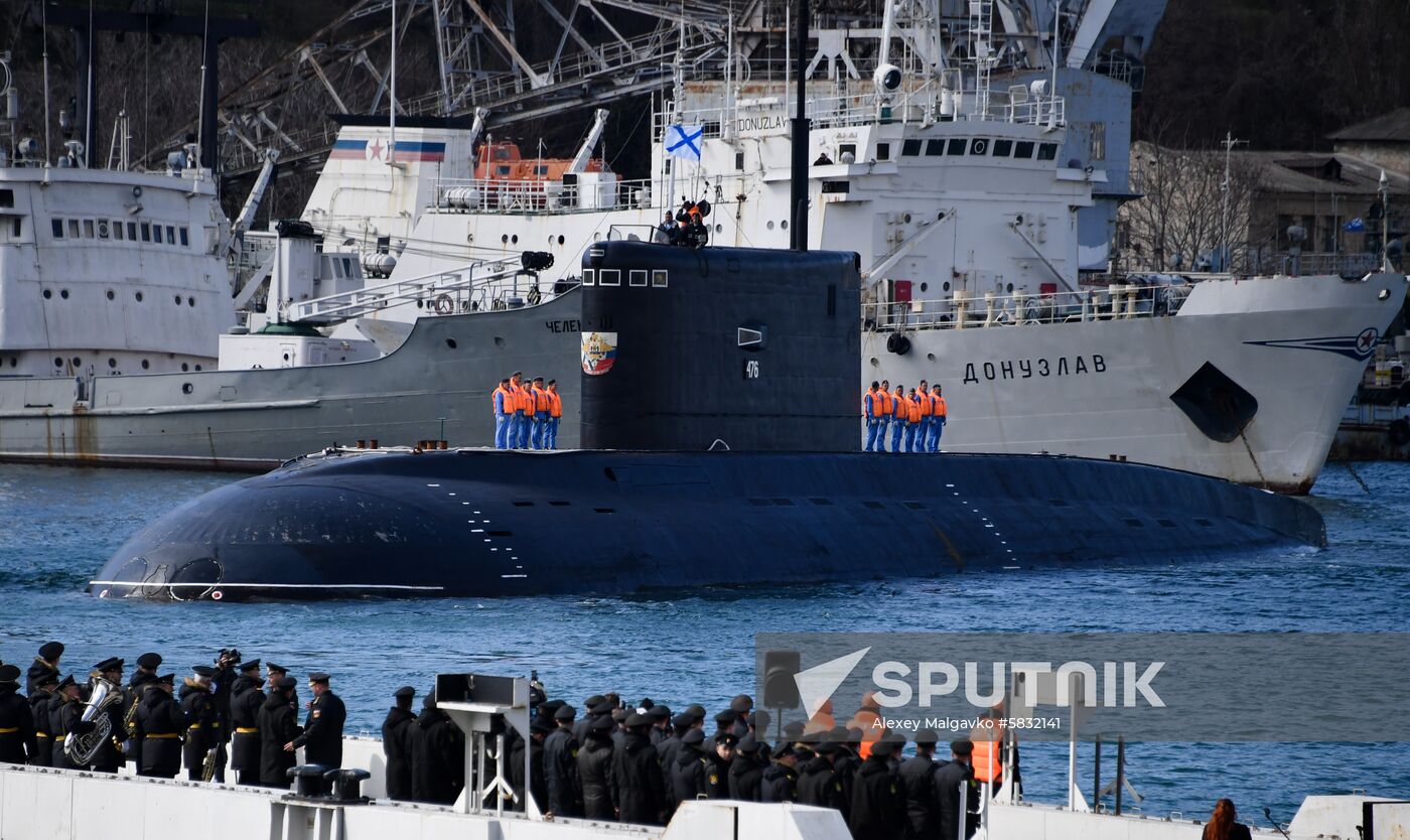 Russia Veliky Novgorod Submarine