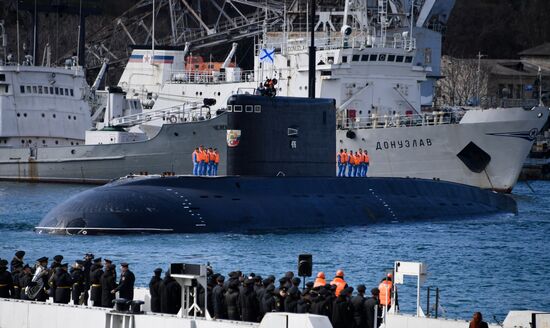 Russia Veliky Novgorod Submarine