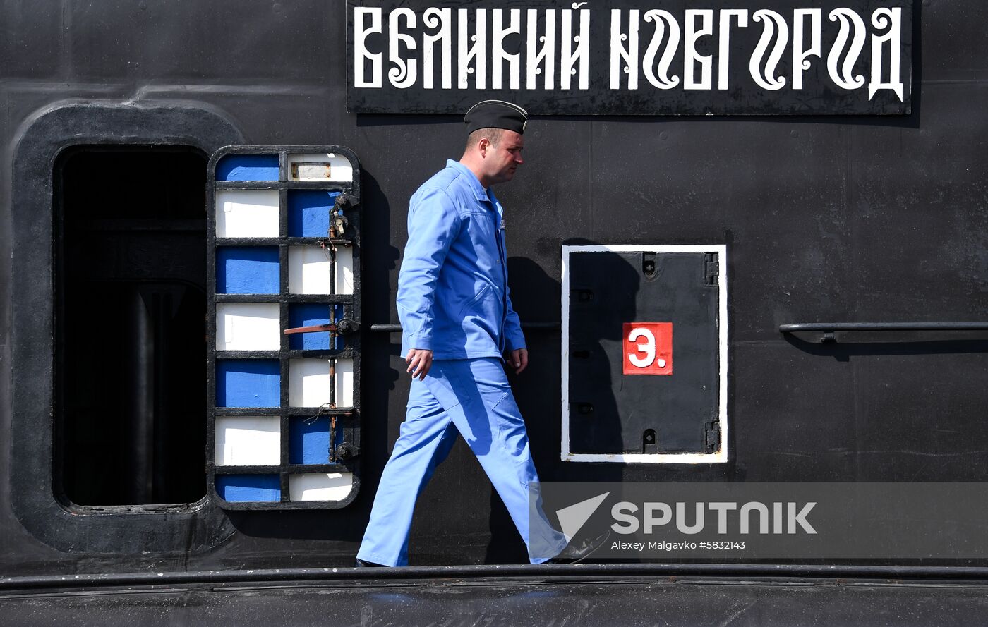 Russia Veliky Novgorod Submarine