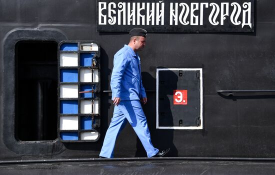 Russia Veliky Novgorod Submarine