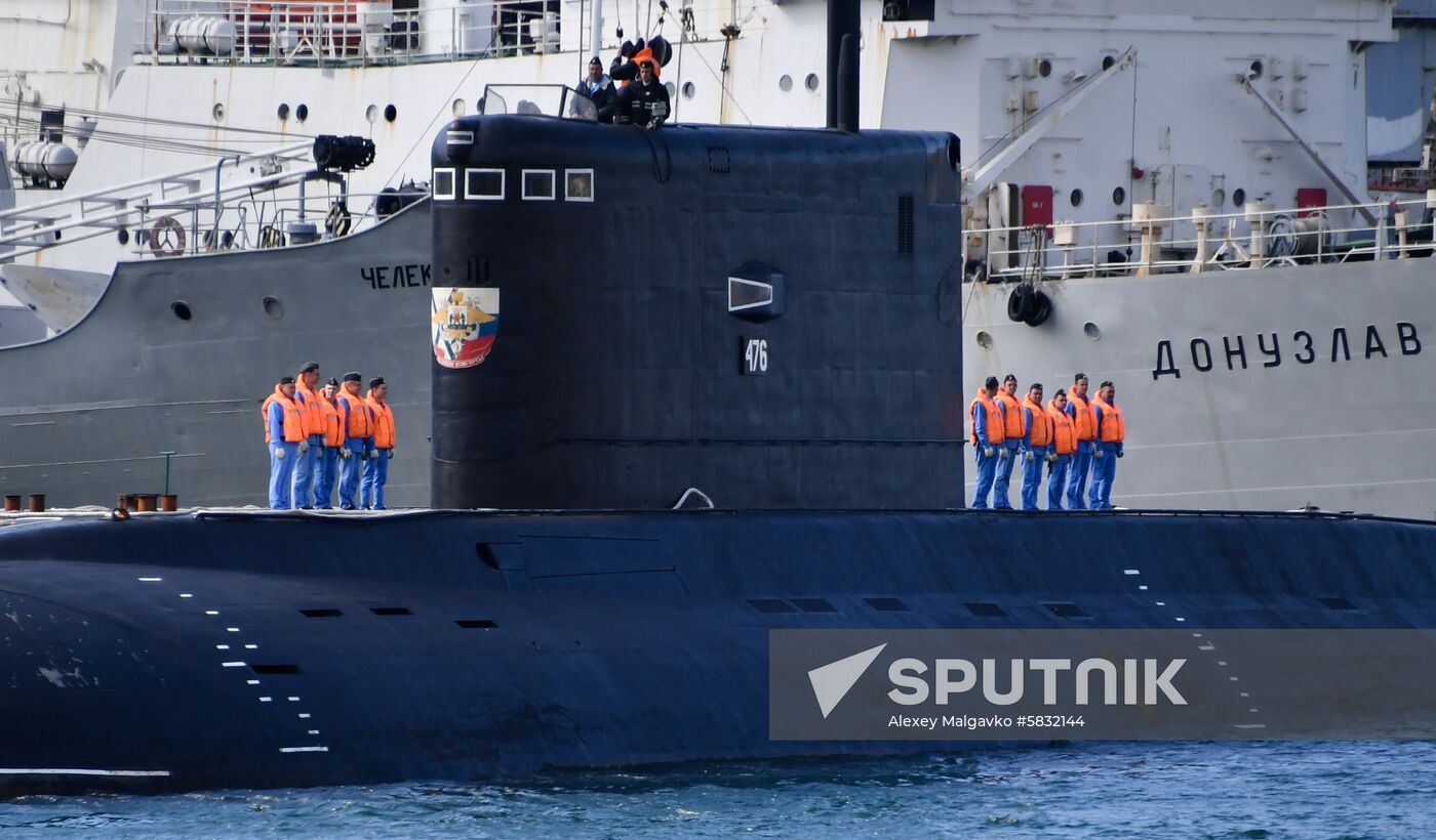 Russia Veliky Novgorod Submarine