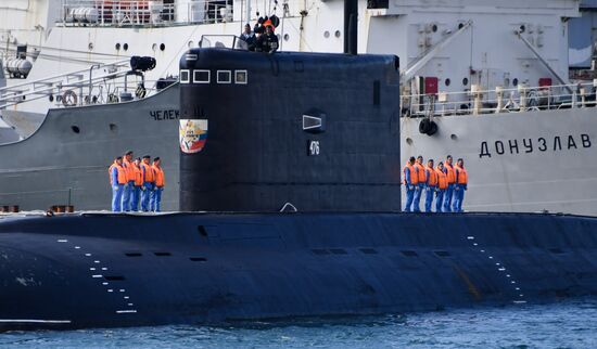 Russia Veliky Novgorod Submarine