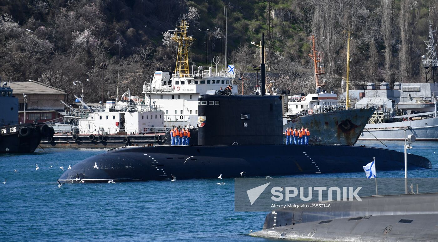Russia Veliky Novgorod Submarine