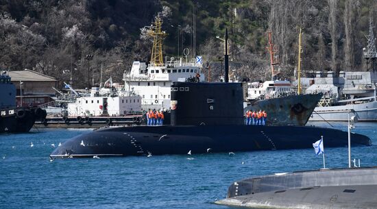 Russia Veliky Novgorod Submarine