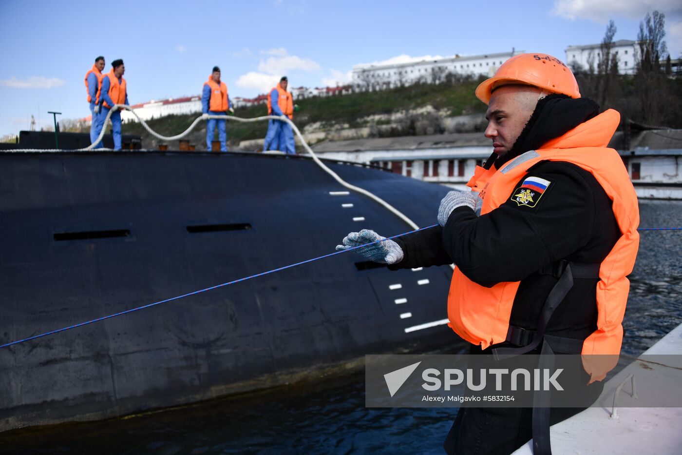 Russia Veliky Novgorod Submarine