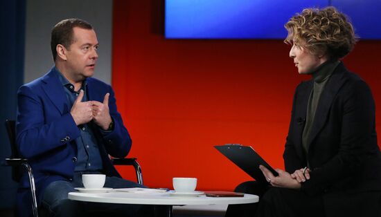 Russia Medvedev Internet