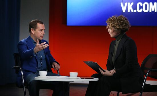 Russia Medvedev Internet