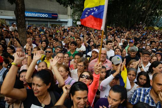Venezuela Opposition Rally