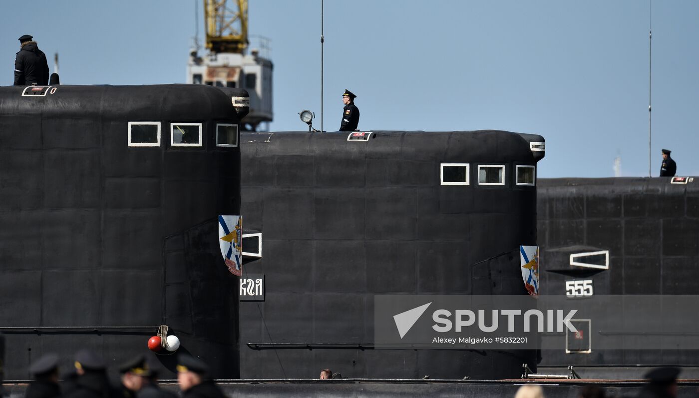 Russia Veliky Novgorod Submarine