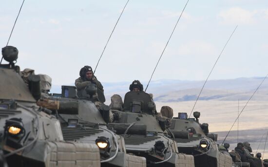 Russia Military Drills