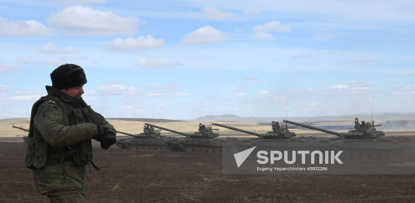 Russia Military Drills