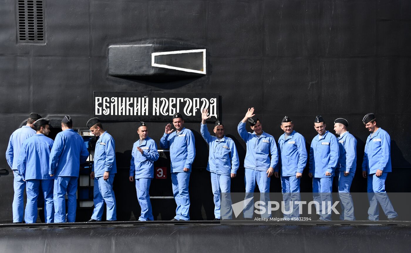 Russia Veliky Novgorod Submarine