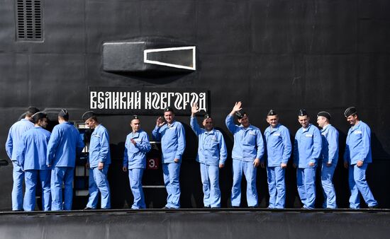 Russia Veliky Novgorod Submarine