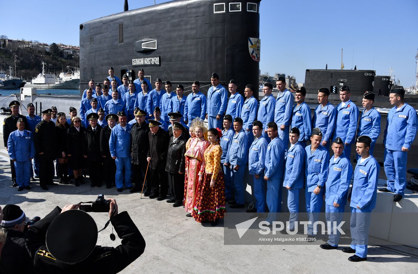 Russia Veliky Novgorod Submarine
