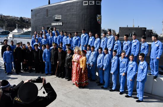 Russia Veliky Novgorod Submarine