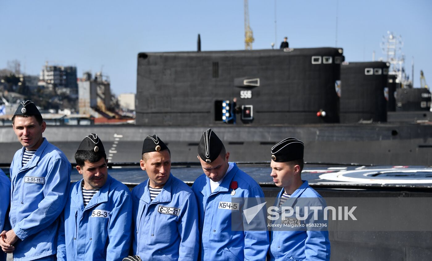 Russia Veliky Novgorod Submarine