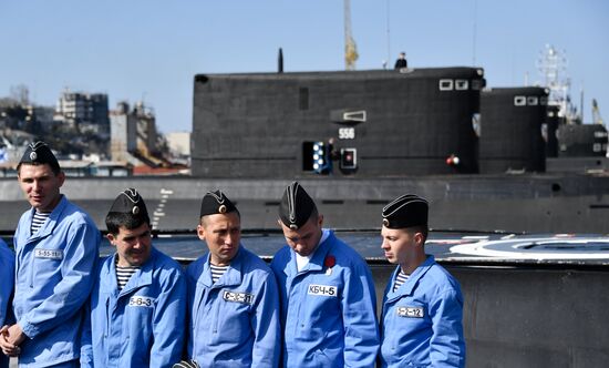 Russia Veliky Novgorod Submarine
