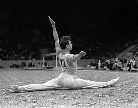 Gymnast Viktor Lisitsky