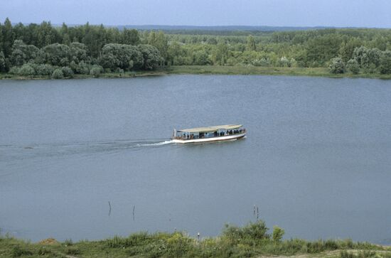Eldorado island in Tsna river