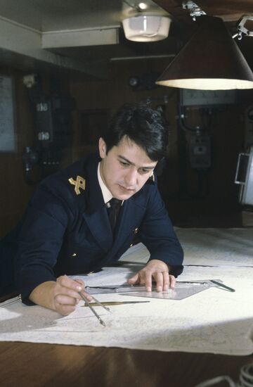 Krasnodon ship's navigator