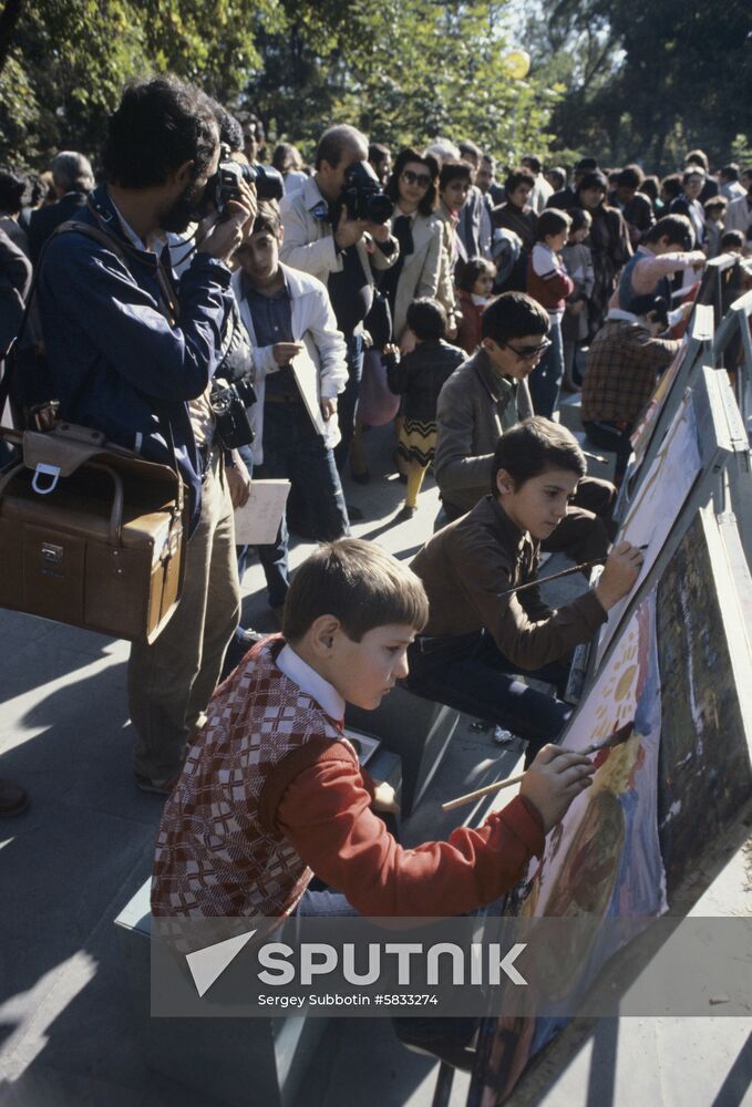 Children's picture gallery in Yerevan
