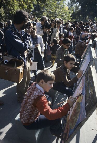 Children's picture gallery in Yerevan